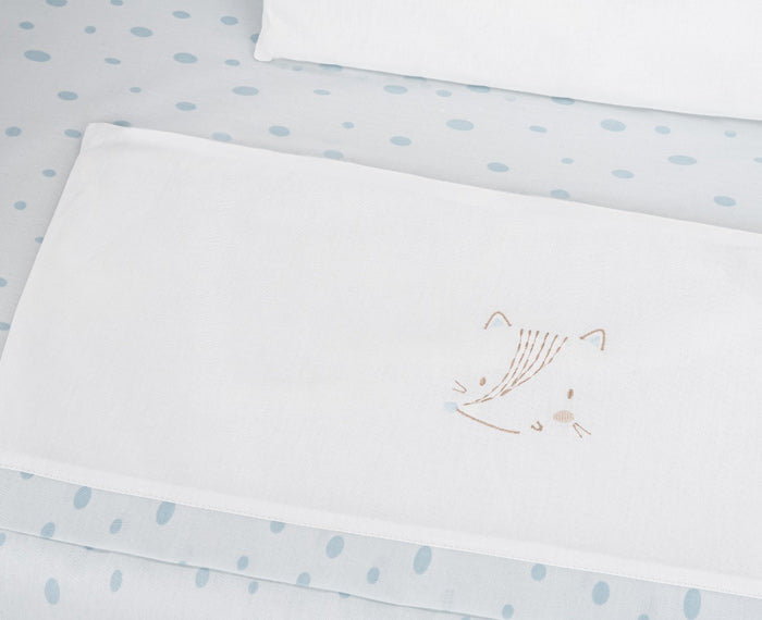 Conjunto jogo de cama para berço 5pçs Kikka Boo Little Fox