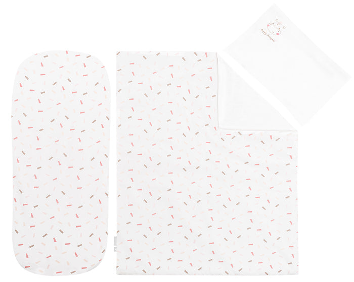 Conjunto jogo de cama para alcofa 6pçs Kikka Boo Hippo Dreams