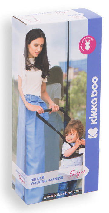 Arnês de caminhada Kikka Boo Siya Negro