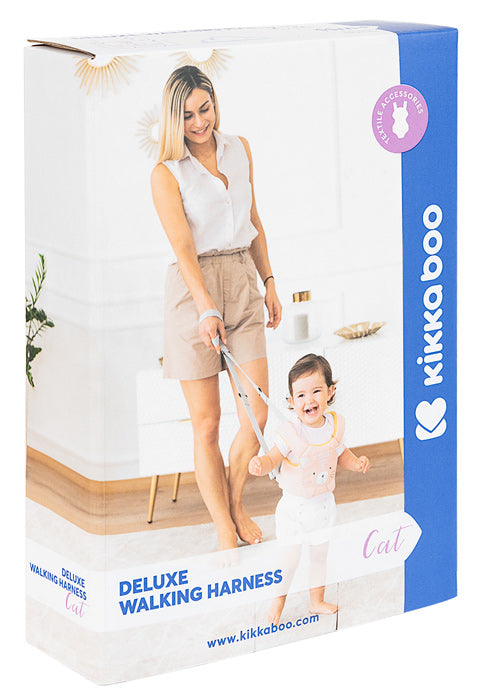 Arnês de bebé para caminhar Kikka Boo Cat Rosa