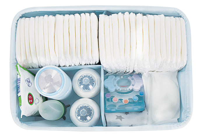 Organizador de fraldas Kikka Boo Bear with me Azul