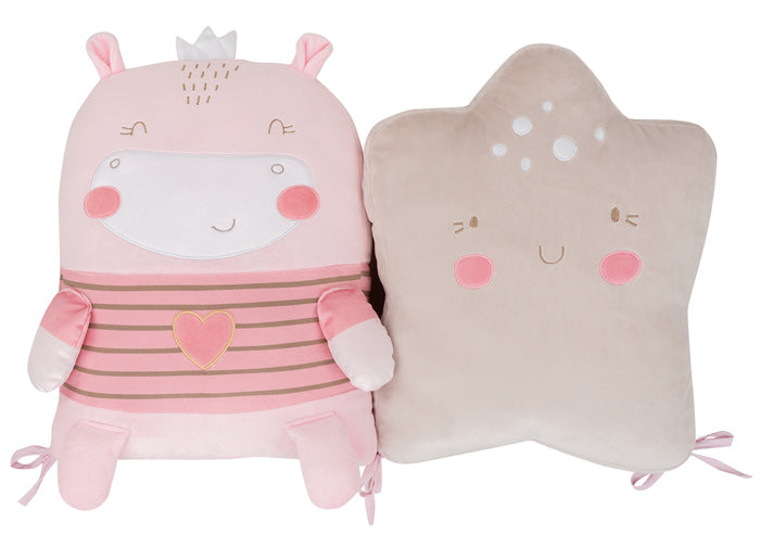 Conjunto de almofadas para cama de grades Kikka Boo Hippo Dreams