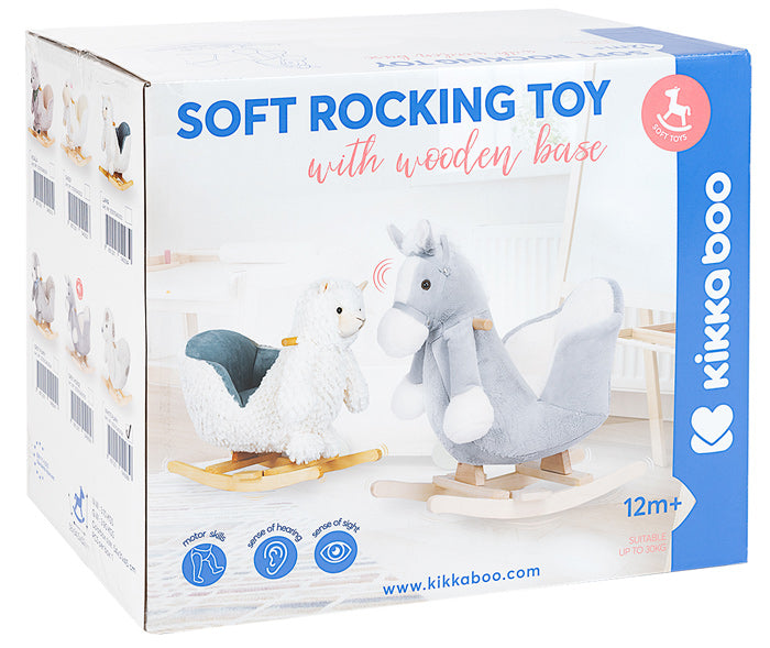 Cadeira de balanço Kikka Boo White Puppy