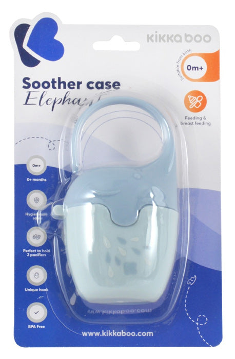 Caixa porta chupetas Kikka Boo Elephant Azul