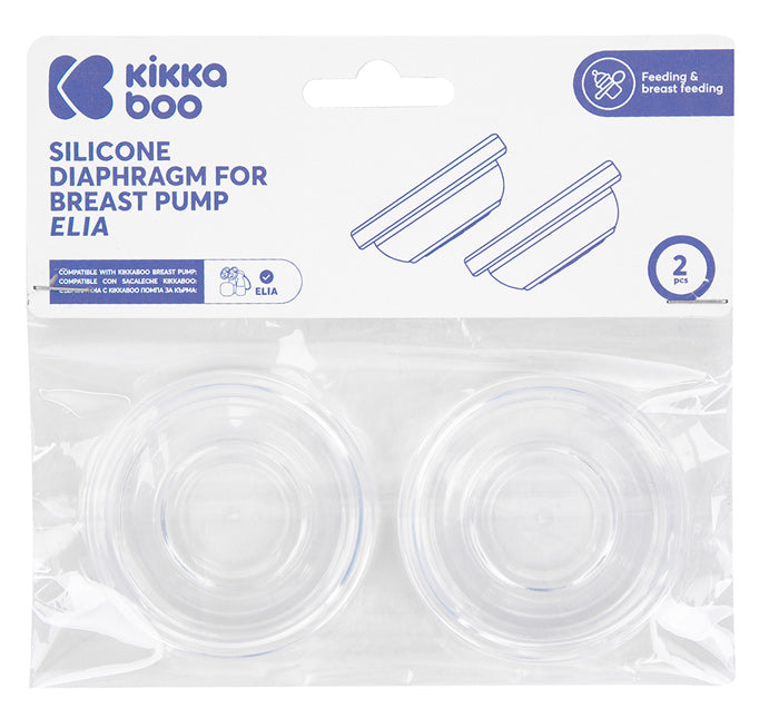 Tampa silicone para substituição bomba tira leite Elia 2pçs Kikka Boo