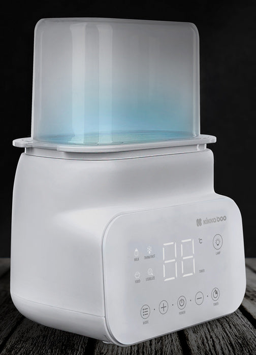 Aquecedor duplo para biberões 4 em 1 Kikka Boo Handy Blanco