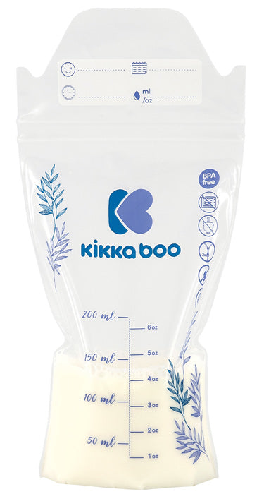 Saco para leite materno 25 pçs Kikka Boo