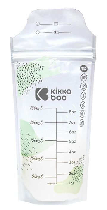 Saco de armazenamento de leite 50pçs Kikka Boo Lactty