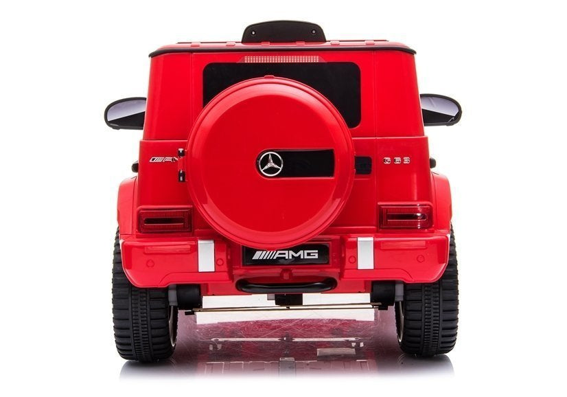 Carro elétrico infantil Mercedes G63 AMG vermelho