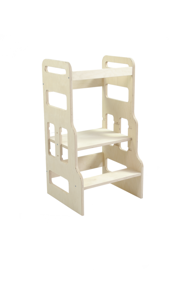 Torre de aprendizagem 85x42x45 cm para cozinha infantil