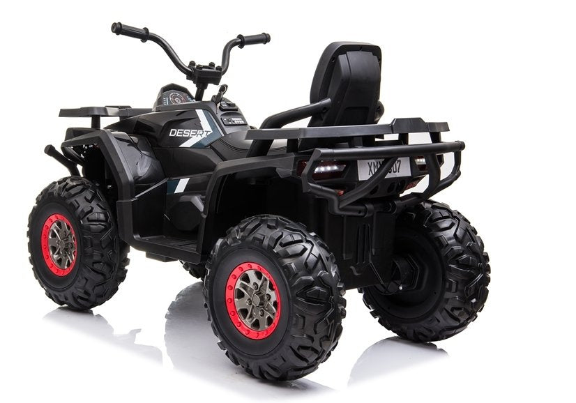 Quadriciclo elétrico infantil XMX607 preto