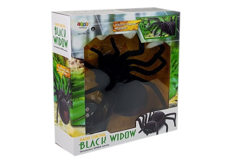 Aranha telecomandada Black Widow preta