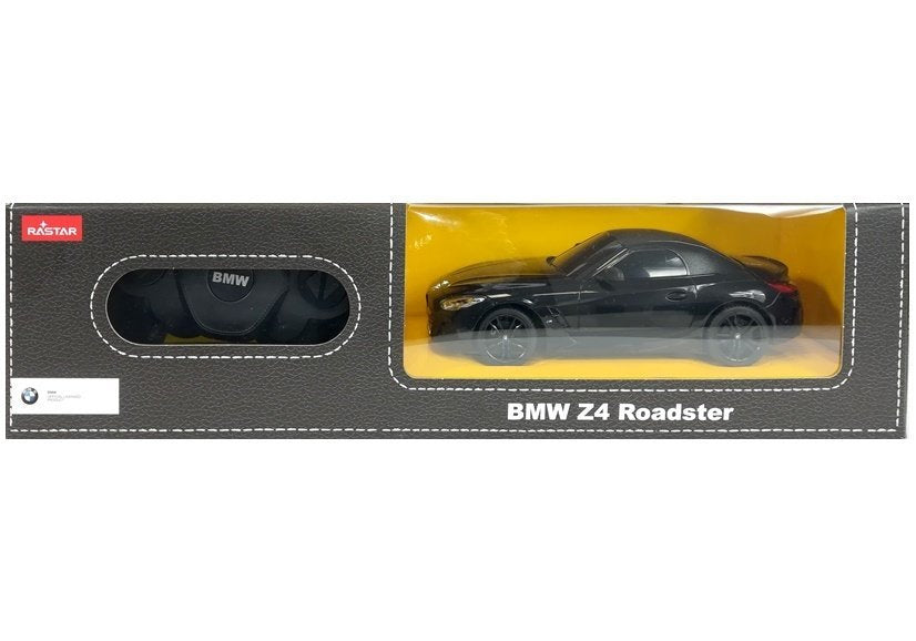 Carro telecomandado BMW Z4 Roadster Rastar preto 1:24