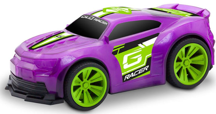 Glo Racer Pull Back Roxo 18 cm