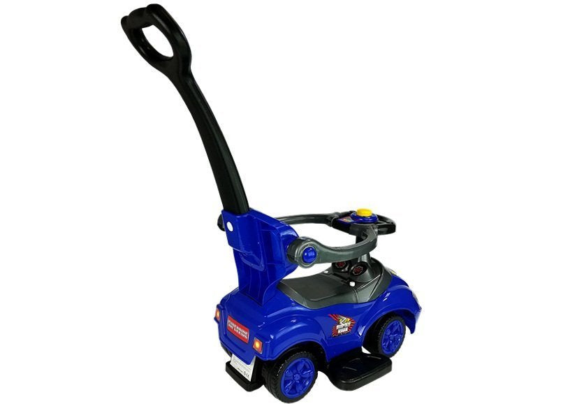 Andador Ride On 3 em 1 com pega parental azul