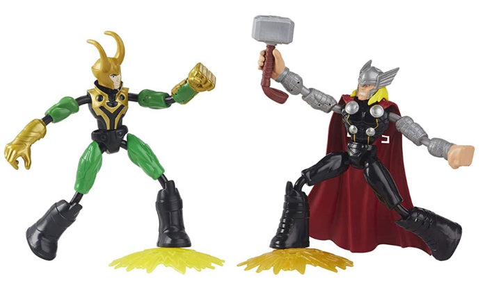 Avengers Bend and Flex Thor Vs Loki Pack