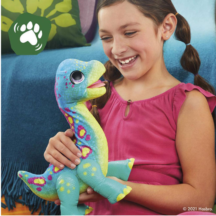 Furreal Friends Mascote Sam Dino Brontosauro
