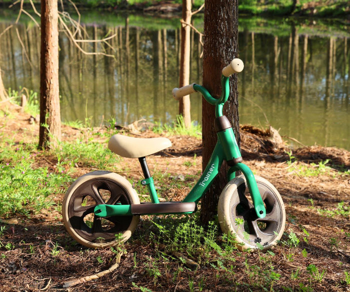 Bicicleta de Equilíbrio Qplay Trainer Green