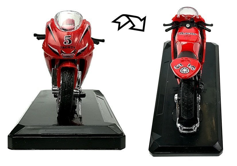 Moto desportiva com som 1:18 (1 unidade, sortido)
