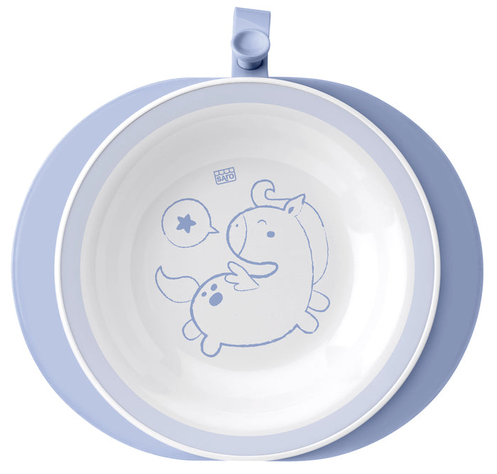 Prato termo Saro Azul