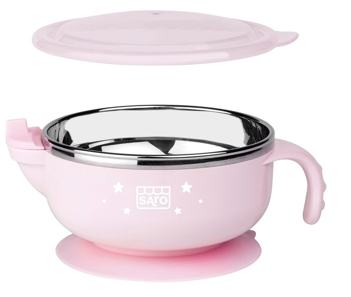 Saro - Tigela térmica de aço Galáxia Rose