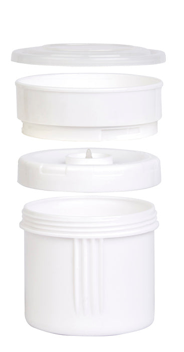 Recipiente termo de aço com estojo Saro Hortelã-Azul