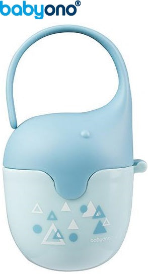 Baby Ono - Porta-chupetas azul celeste