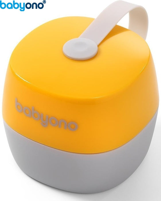Baby Ono - Porta-chupetas amarelo