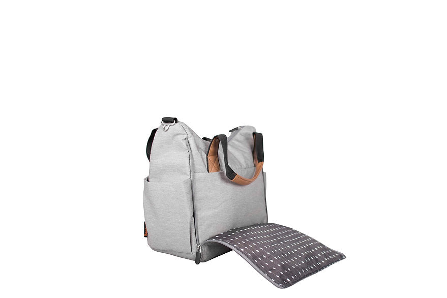 Mala de maternidade Bari Light gray Baninni