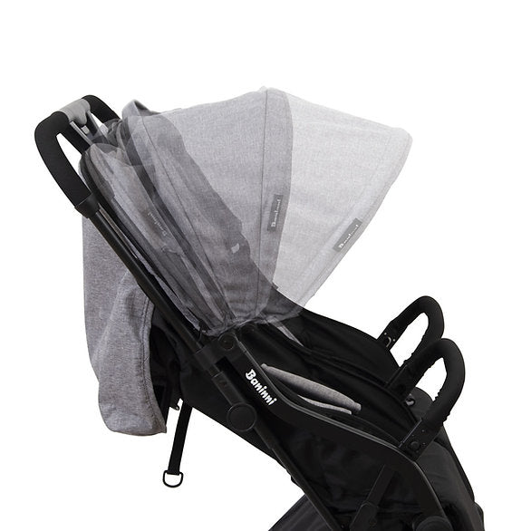 Carrinho de passeio para gémeos Adige Grey Baninni