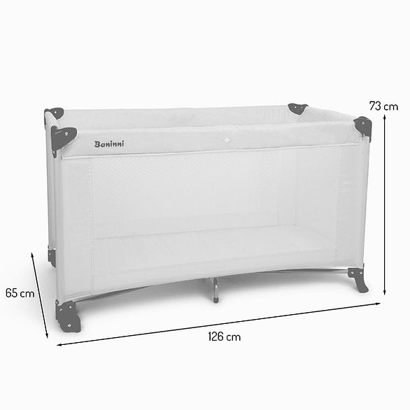 Berço de Viagem Nilo Black Stars Baninni