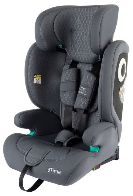 Cadeira auto i-Size 76-150cm Kinderland 3Time Grey