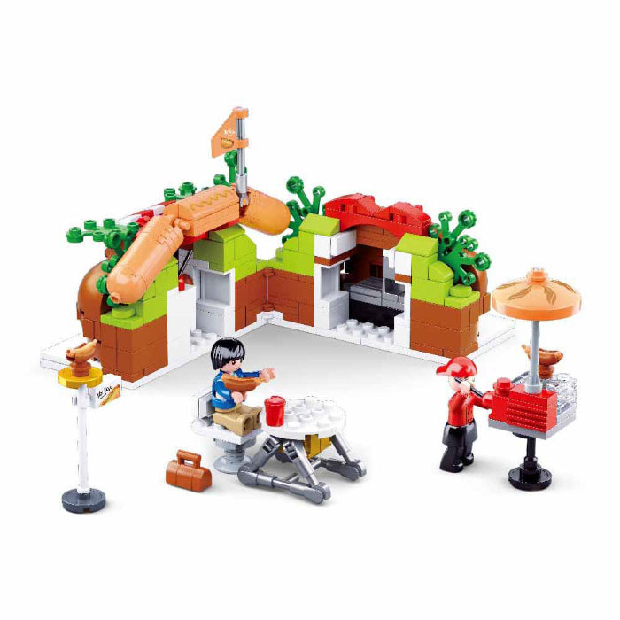 Food Court Kioske dos Hot Dogs 345 Pcs