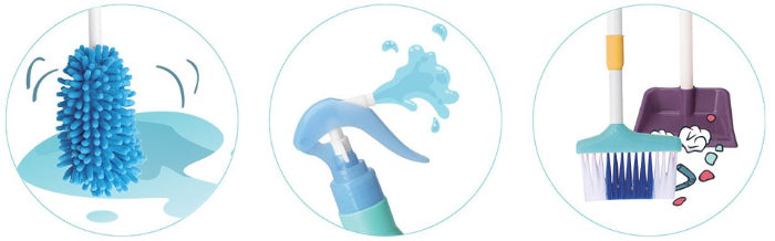 Carrinho de Limpeza Completo 22 Peças