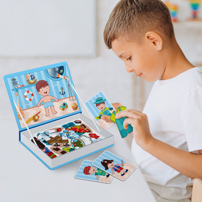 Livro Magnético 12 Profissões