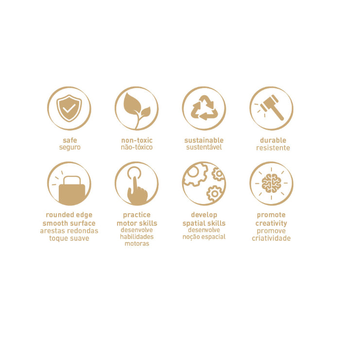 Eco Carro Bio Plástico Roda Livre 18 cm Polícia