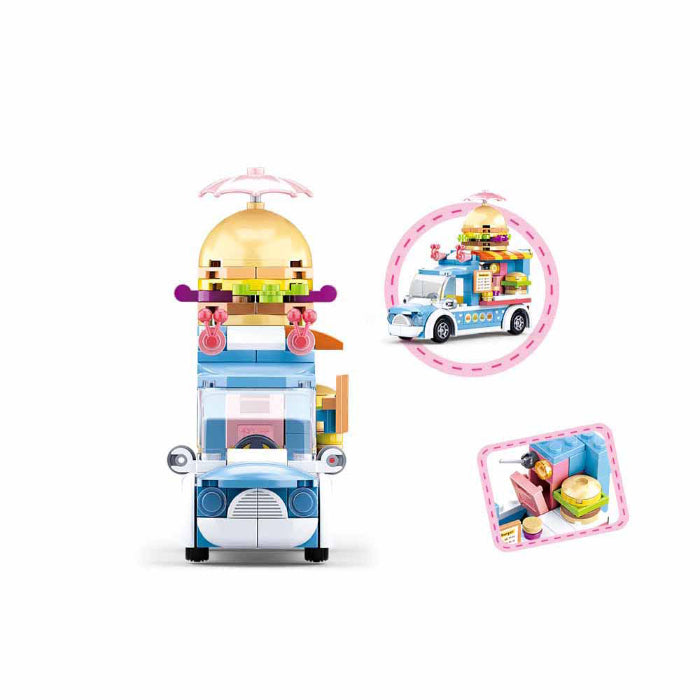 Girls Dream Carrinha Hambúrgeres 154 Pcs