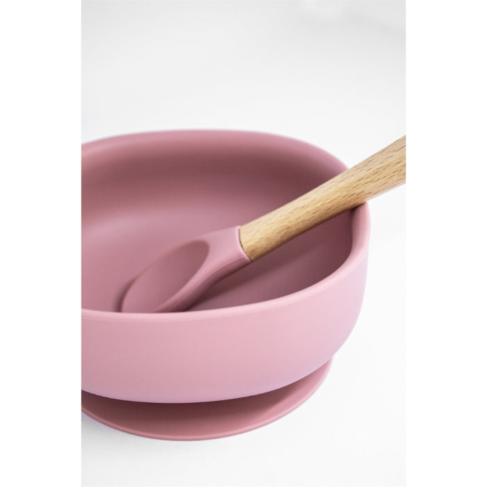 Tigela de silicone Markland rose