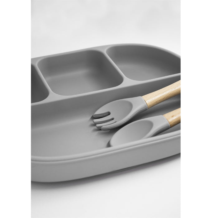Prato de Silicone Markland Grey