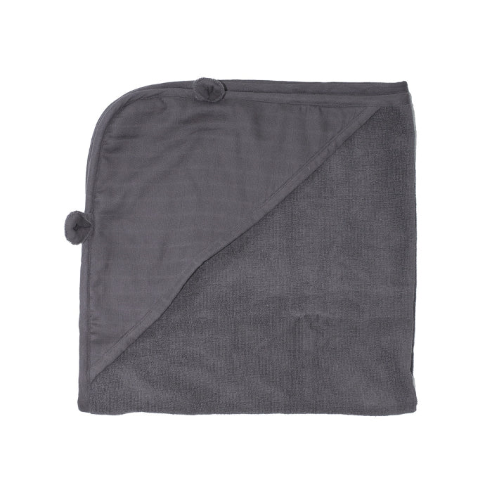 Toalha de banho Markland Pure Muslin terry dark Grey