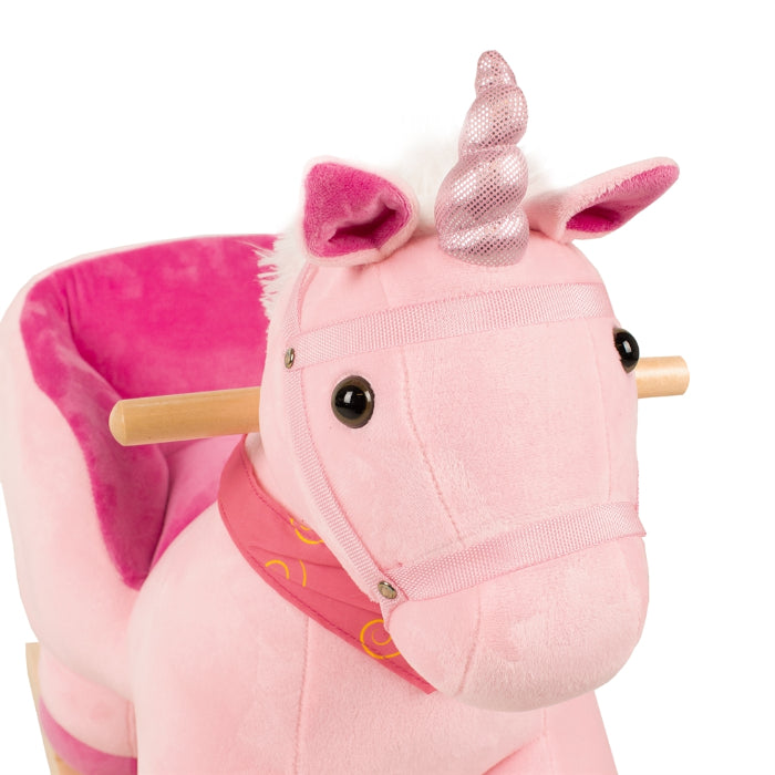 Unicórnio de Baloiço BabyTrold Fiona Pink