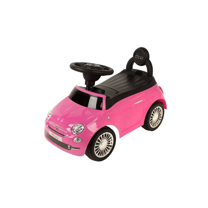 Carro BabyTrold Fiat 500 Pink