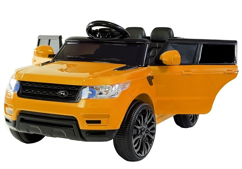 Carro elétrico Range Rover Sport laranja Classic