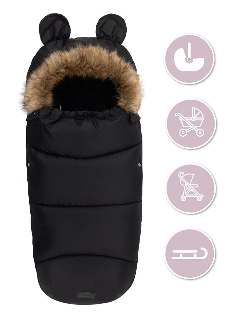 Saco de dormir Momi Black