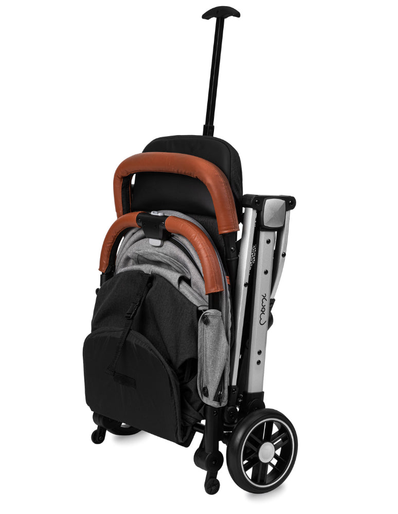 Carrinho de bebé Momi Estelle Light Grey-Silver