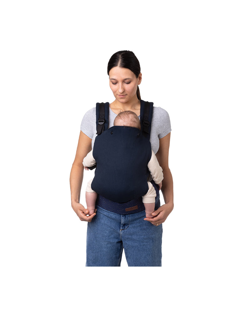 Porta-bebés Momi Collet Navy Blue