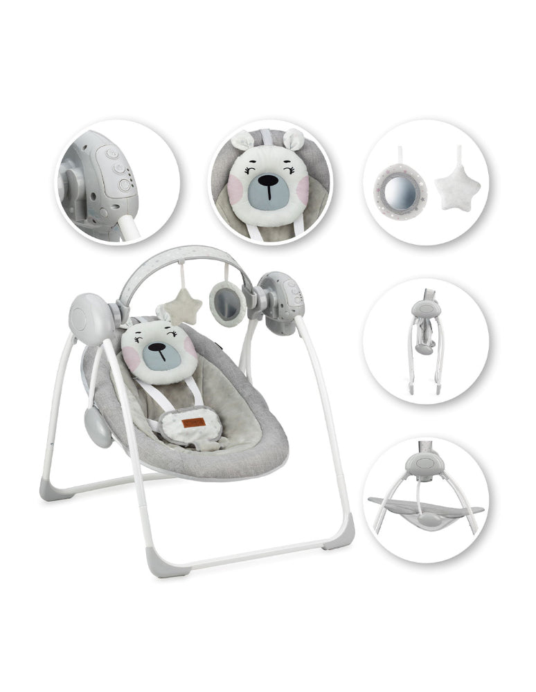 Espreguiçadeira Momi Liss Teddy Bear Pink