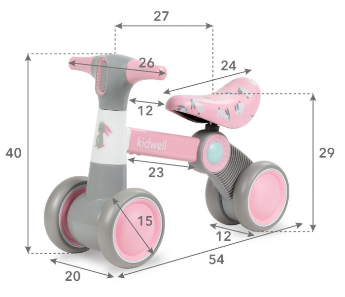 Mini Bicicleta Kidwell Petito Bunny