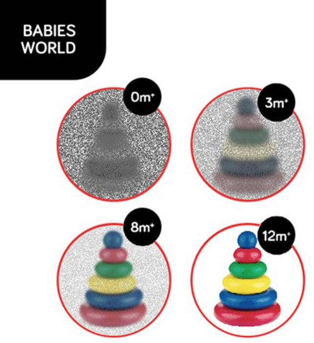 Brinquedo educacional Baby Ono Tiny Yoga Triangle