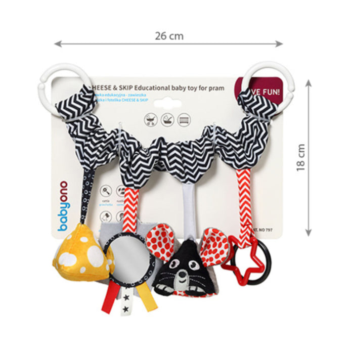 Brinquedo educativo Baby Ono Cheese & Skip